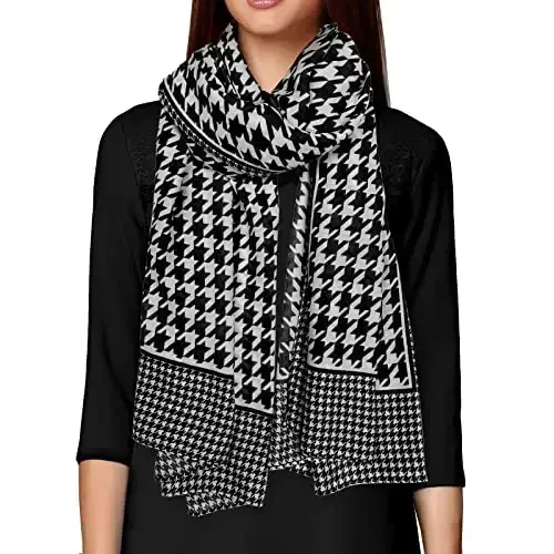 FINIZO Women's Scarves Lady Light Soft Fashion Solid Scarf Wrap Shawl for All Season - 2