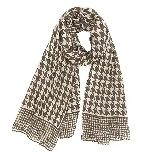 FINIZO Women's Scarves Lady Light Soft Fashion Solid Scarf Wrap Shawl for All Season - 1