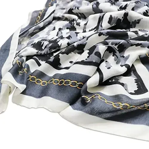 FINIZO Women's Scarves Lady Light Soft Fashion Solid Scarf Wrap Shawl for All Season - 6