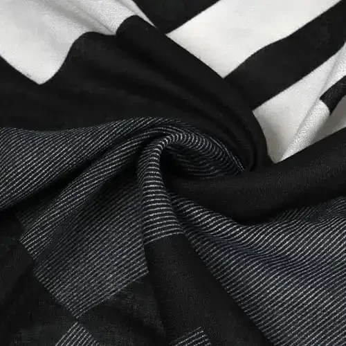 FINIZO Women's Scarves Lady Light Soft Fashion Solid Scarf Wrap Shawl for All Season - 5