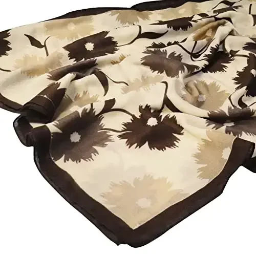 FINIZO Women's Scarves Lady Light Soft Fashion Solid Scarf Wrap Shawl for All Season - 6