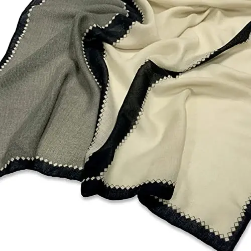 FINIZO Women's Scarves Lady Light Soft Fashion Solid Scarf Wrap Shawl for All Season - 12