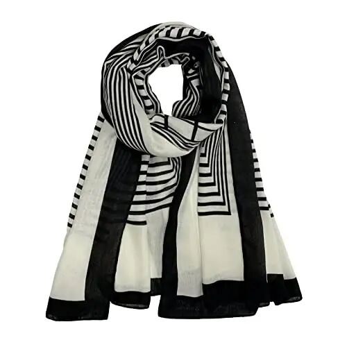 FINIZO Women's Scarves Lady Light Soft Fashion Solid Scarf Wrap Shawl for All Season - FINIZO