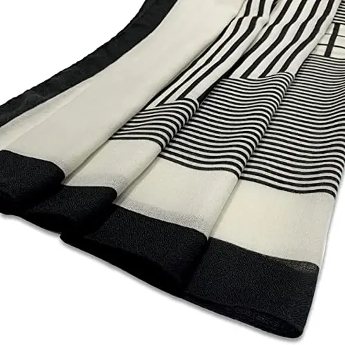 FINIZO Women's Scarves Lady Light Soft Fashion Solid Scarf Wrap Shawl for All Season - 4