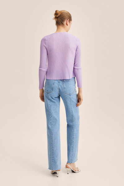 Фиолетовый женский кардиган 27025805 - 11