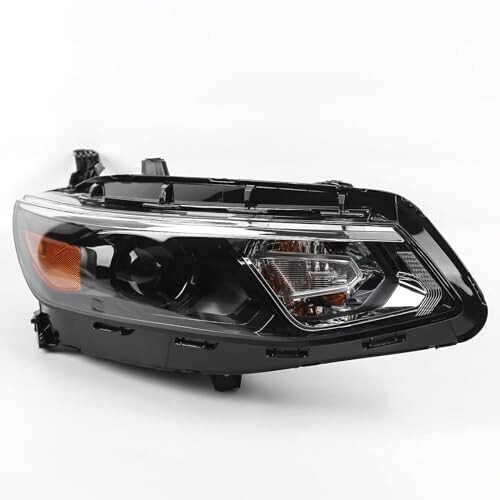 FIONE Headlight Assembly for Chevy Malibu Projector 2016-2018 Replacement Halogen Headlamp Right Passenger Side 84585120 GM2503426 - 4