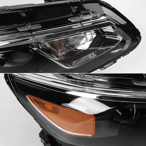 FIONE Headlight Assembly for Chevy Malibu Projector 2016-2018 Replacement Halogen Headlamp Right Passenger Side 84585120 GM2503426 - 5