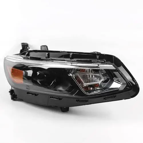 FIONE Headlight Assembly for Chevy Malibu Projector 2016-2018 Replacement Halogen Headlamp Right Passenger Side 84585120 GM2503426 - 4