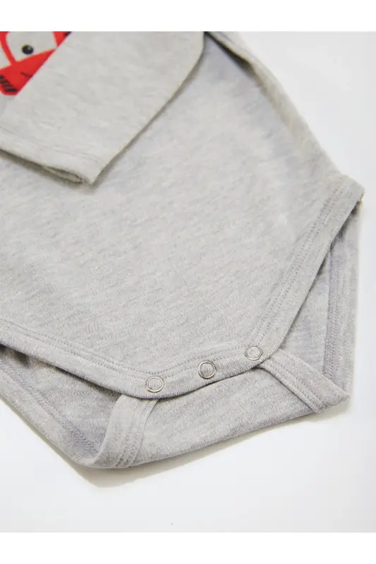 Firefighter Baby Boy Bodysuit Leggings-Pants Set - 7