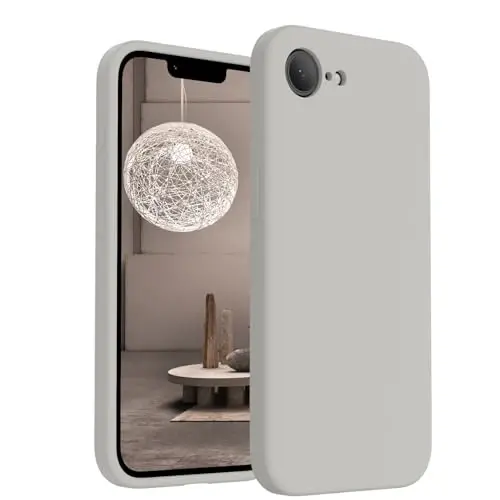 FireNova Magnetic for iPhone 17e Case/iPhone 16e Case, Compatible with MagSafe, [Silicone Camera Protection] Microfiber Lining Phone Case, 6.1