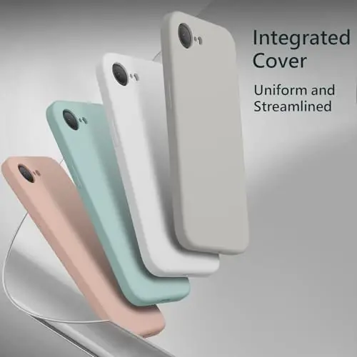 FireNova Magnetic for iPhone 17e Case/iPhone 16e Case, Compatible with MagSafe, [Silicone Camera Protection] Microfiber Lining Phone Case, 6.1