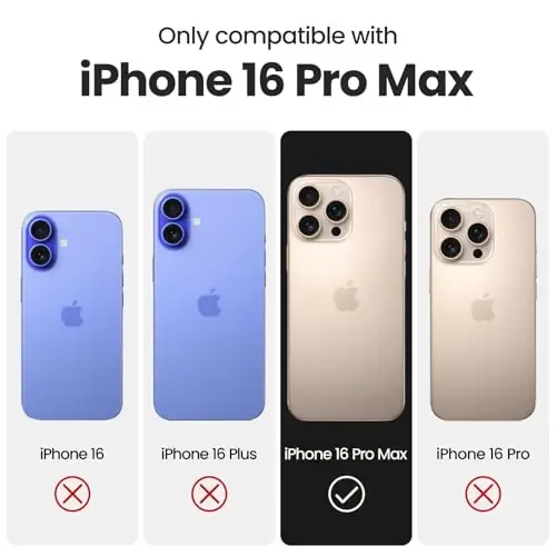 FireNova Designed for iPhone 16 Pro Max Case, Silicone Upgraded [Camera Protection] Phone Case, Soft Anti-Scratch Microfiber Lining Inside, 2024, Alpine Green - 2