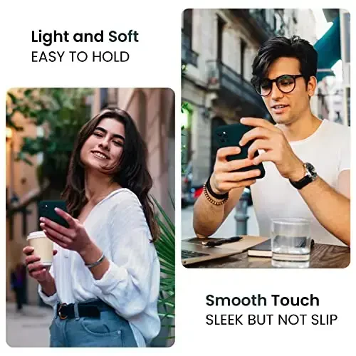 FireNova iPhone 13 Pro Max uchun mo'ljallangan g'ilof, silikon [Kamera himoyasi] Telefon g'ilofi [2 ekran himoyachisi] bilan, ichki qismida yumshoq tirnalishga qarshi mikrofiber astar, 6,7 dyuym, Teal - 2