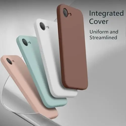 FireNova iPhone 17e Kılıfı/iPhone 16e Kılıfı, MagSafe Uyumlu, [Silikon Kamera Korumalı] Mikrofiber Astarlı Telefon Kılıfı, 6.1
