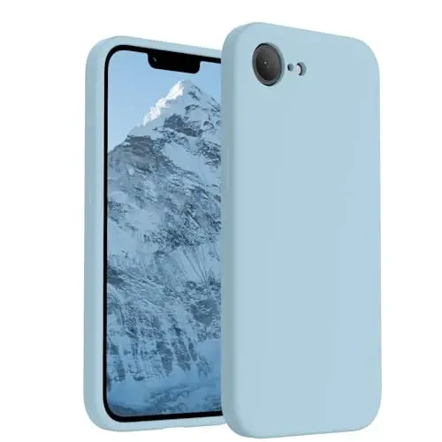 FireNova Magnetic для iPhone 17e чехол/iPhone 16e чехол, совместимый с MagSafe, [силиконовая защита камеры] чехол с подкладкой из микрофибры, 6.1