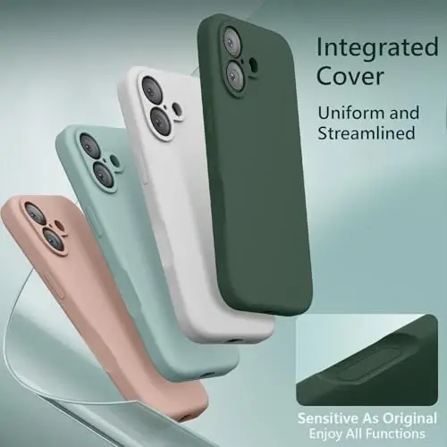 FireNova Magnetic for iPhone 17 Case, Compatible with MagSafe, [Integrated Silicone Camera Control Button] [Camera Protection] Anti-Scratch Microfiber Lining Phone Case, 6.3