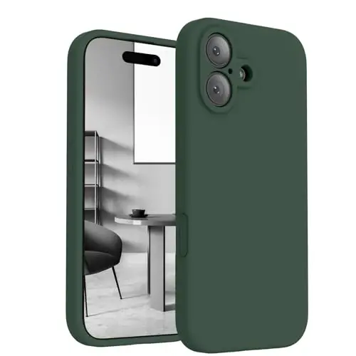 FireNova Magnetic for iPhone 17 Case, Compatible with MagSafe, [Integrated Silicone Camera Control Button] [Camera Protection] Anti-Scratch Microfiber Lining Phone Case, 6.3