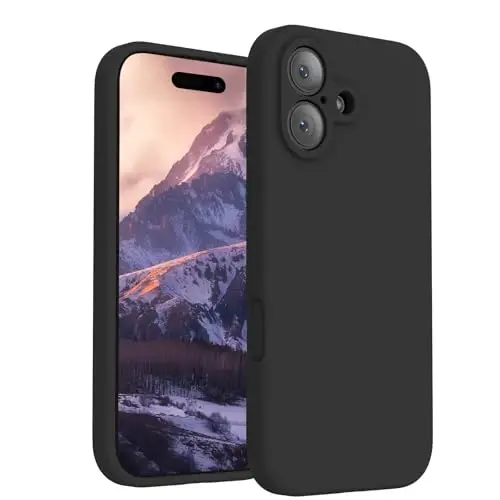 FireNova Magnetic for iPhone 17 Case, Compatible with MagSafe, [Integrated Silicone Camera Control Button] [Camera Protection] Anti-Scratch Microfiber Lining Phone Case, 6.3