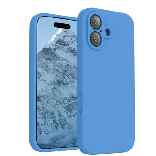 FireNova Magnetic for iPhone 17 Case, Compatible with MagSafe, [Integrated Silicone Camera Control Button] [Camera Protection] Anti-Scratch Microfiber Lining Phone Case, 6.3