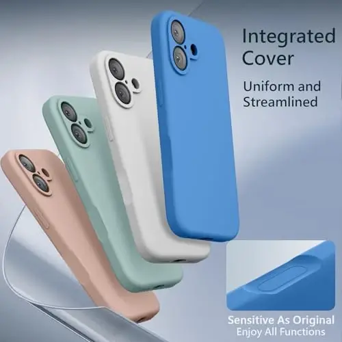 FireNova Magnetic for iPhone 17 Case, Compatible with MagSafe, [Integrated Silicone Camera Control Button] [Camera Protection] Anti-Scratch Microfiber Lining Phone Case, 6.3