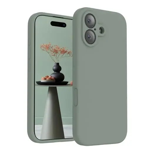 FireNova Magnetic for iPhone 17 Case, Compatible with MagSafe, [Integrated Silicone Camera Control Button] [Camera Protection] Anti-Scratch Microfiber Lining Phone Case, 6.3