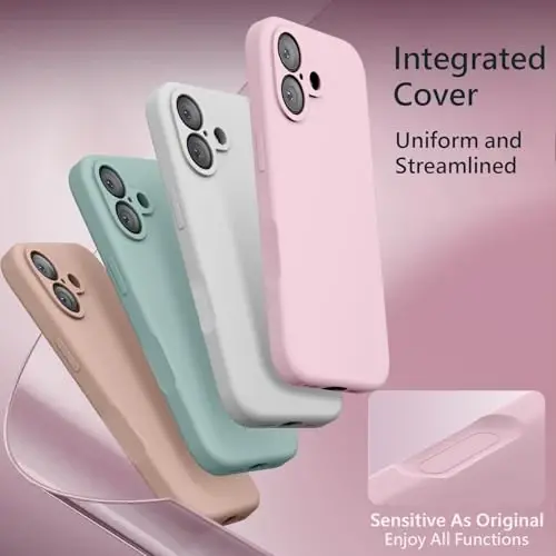 FireNova Magnetic for iPhone 17 Case, Compatible with MagSafe, [Integrated Silicone Camera Control Button] [Camera Protection] Anti-Scratch Microfiber Lining Phone Case, 6.3