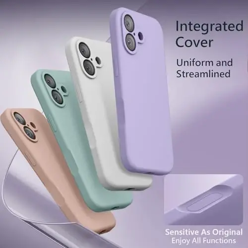 FireNova Magnetic for iPhone 17 Case, Compatible with MagSafe, [Integrated Silicone Camera Control Button] [Camera Protection] Anti-Scratch Microfiber Lining Phone Case, 6.3