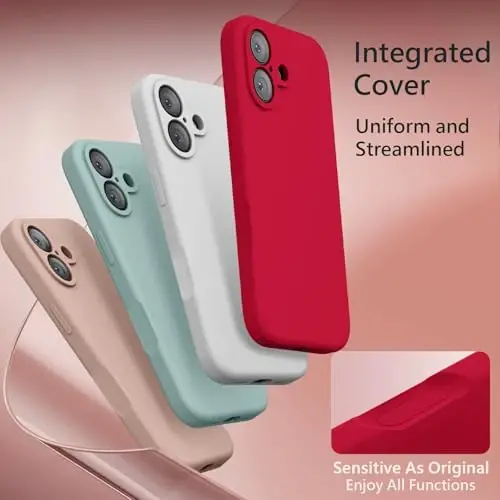 FireNova Magnetic for iPhone 17 Case, Compatible with MagSafe, [Integrated Silicone Camera Control Button] [Camera Protection] Anti-Scratch Microfiber Lining Phone Case, 6.3