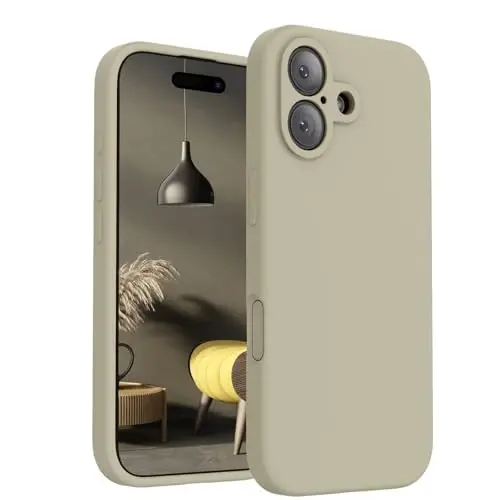 FireNova Magnetic for iPhone 17 Case, Compatible with MagSafe, [Integrated Silicone Camera Control Button] [Camera Protection] Anti-Scratch Microfiber Lining Phone Case, 6.3
