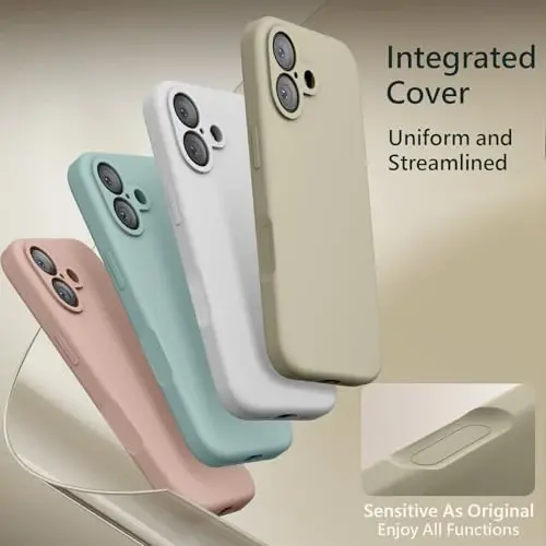 FireNova Magnetic for iPhone 17 Case, Compatible with MagSafe, [Integrated Silicone Camera Control Button] [Camera Protection] Anti-Scratch Microfiber Lining Phone Case, 6.3