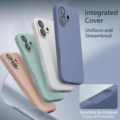 FireNova Magnetic for iPhone 17 Case, Compatible with MagSafe, [Integrated Silicone Camera Control Button] [Camera Protection] Anti-Scratch Microfiber Lining Phone Case, 6.3