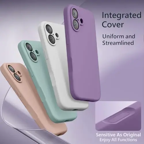 FireNova Magnetic for iPhone 17 Case, Compatible with MagSafe, [Integrated Silicone Camera Control Button] [Camera Protection] Anti-Scratch Microfiber Lining Phone Case, 6.3