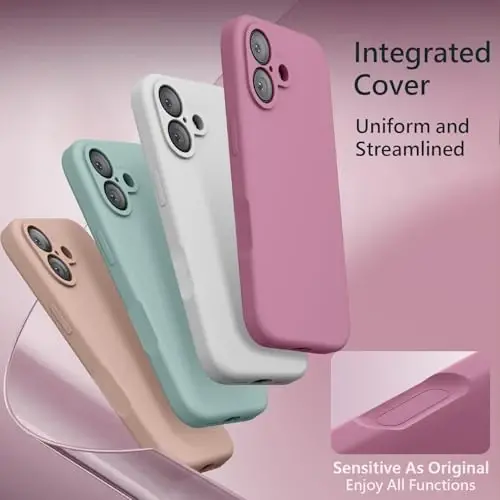 FireNova Magnetic for iPhone 17 Case, Compatible with MagSafe, [Integrated Silicone Camera Control Button] [Camera Protection] Anti-Scratch Microfiber Lining Phone Case, 6.3