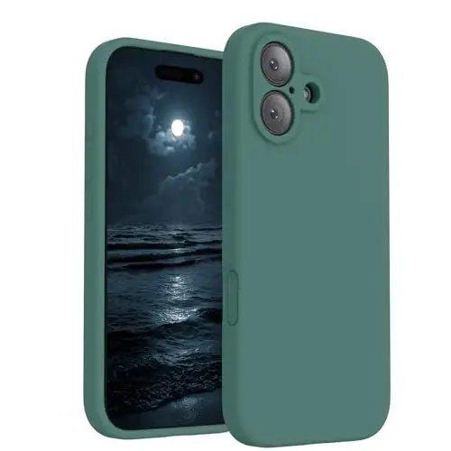 FireNova Magnetic for iPhone 17 Case, Compatible with MagSafe, [Integrated Silicone Camera Control Button] [Camera Protection] Anti-Scratch Microfiber Lining Phone Case, 6.3