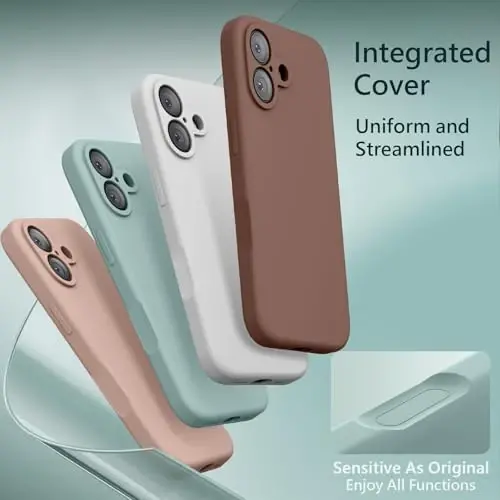 FireNova Magnetic for iPhone 17 Case, Compatible with MagSafe, [Integrated Silicone Camera Control Button] [Camera Protection] Anti-Scratch Microfiber Lining Phone Case, 6.3