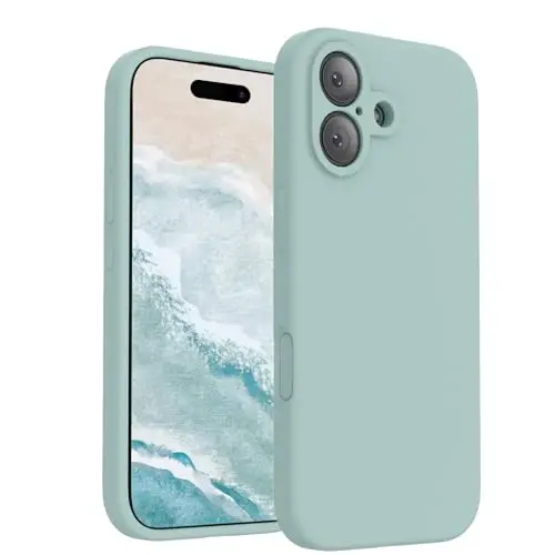 FireNova Magnetic for iPhone 17 Case, Compatible with MagSafe, [Integrated Silicone Camera Control Button] [Camera Protection] Anti-Scratch Microfiber Lining Phone Case, 6.3