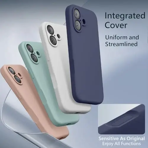 FireNova Magnetic for iPhone 17 Case, Compatible with MagSafe, [Integrated Silicone Camera Control Button] [Camera Protection] Anti-Scratch Microfiber Lining Phone Case, 6.3