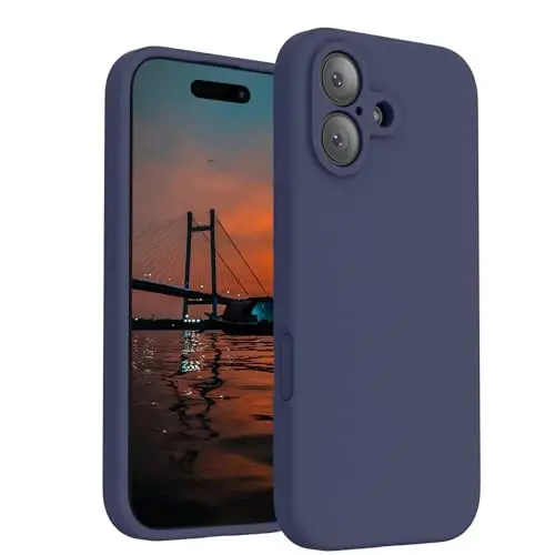 FireNova Magnetic for iPhone 17 Case, Compatible with MagSafe, [Integrated Silicone Camera Control Button] [Camera Protection] Anti-Scratch Microfiber Lining Phone Case, 6.3