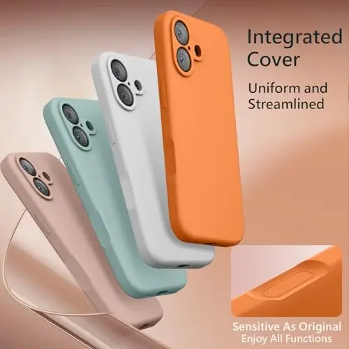 FireNova Magnetic for iPhone 17 Case, Compatible with MagSafe, [Integrated Silicone Camera Control Button] [Camera Protection] Anti-Scratch Microfiber Lining Phone Case, 6.3