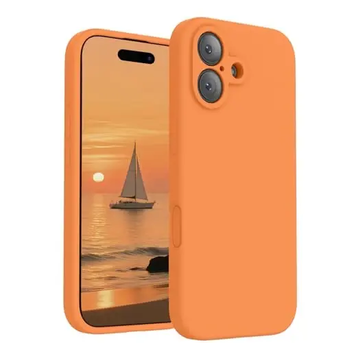 FireNova Magnetic for iPhone 17 Case, Compatible with MagSafe, [Integrated Silicone Camera Control Button] [Camera Protection] Anti-Scratch Microfiber Lining Phone Case, 6.3