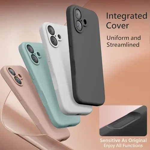 FireNova Magnetic for iPhone 17 Case, Compatible with MagSafe, [Integrated Silicone Camera Control Button] [Camera Protection] Anti-Scratch Microfiber Lining Phone Case, 6.3