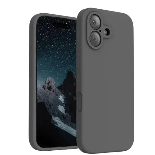 FireNova Magnetic for iPhone 17 Case, Compatible with MagSafe, [Integrated Silicone Camera Control Button] [Camera Protection] Anti-Scratch Microfiber Lining Phone Case, 6.3