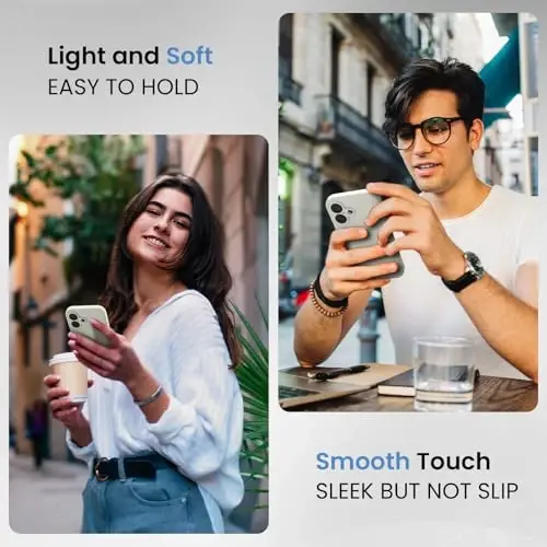 FireNova Magnetic for iPhone 17 Case, Compatible with MagSafe, [Integrated Silicone Camera Control Button] [Camera Protection] Anti-Scratch Microfiber Lining Phone Case, 6.3