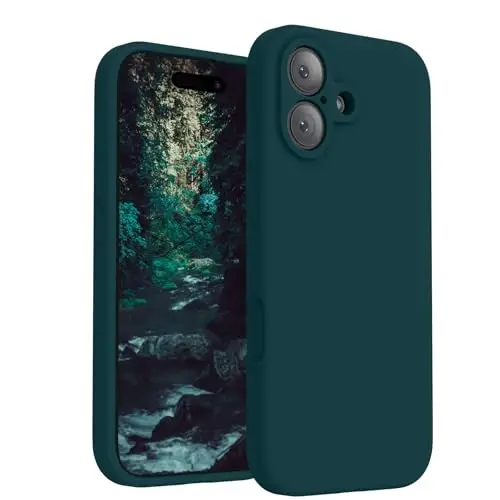 FireNova Magnetic for iPhone 17 Case, Compatible with MagSafe, [Integrated Silicone Camera Control Button] [Camera Protection] Anti-Scratch Microfiber Lining Phone Case, 6.3