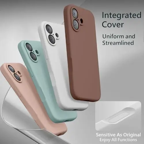 FireNova Magnetic for iPhone 17 Case, Compatible with MagSafe, [Integrated Silicone Camera Control Button] [Camera Protection] Anti-Scratch Microfiber Lining Phone Case, 6.3