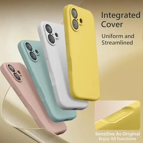 FireNova Magnetic for iPhone 17 Case, Compatible with MagSafe, [Integrated Silicone Camera Control Button] [Camera Protection] Anti-Scratch Microfiber Lining Phone Case, 6.3