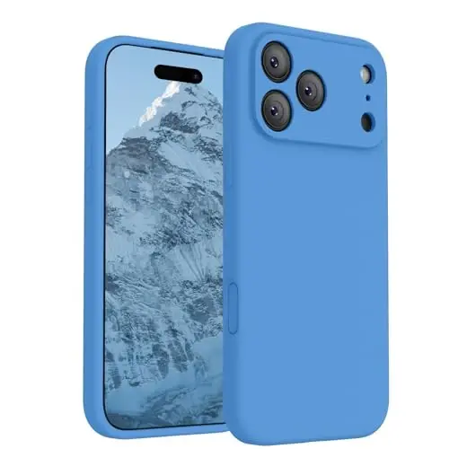 FireNova Magnetic for iPhone 17 Pro Case, Compatible with MagSafe, [Integrated Silicone Camera Control Button] [Camera Protection] Anti-Scratch Microfiber Lining Phone Case, 6.3