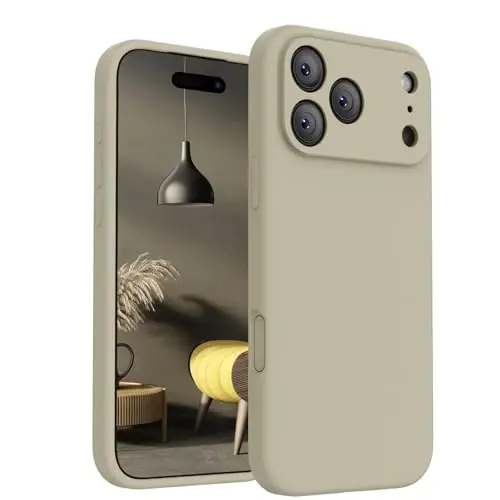 FireNova Magnetic for iPhone 17 Pro Case, Compatible with MagSafe, [Integrated Silicone Camera Control Button] [Camera Protection] Anti-Scratch Microfiber Lining Phone Case, 6.3