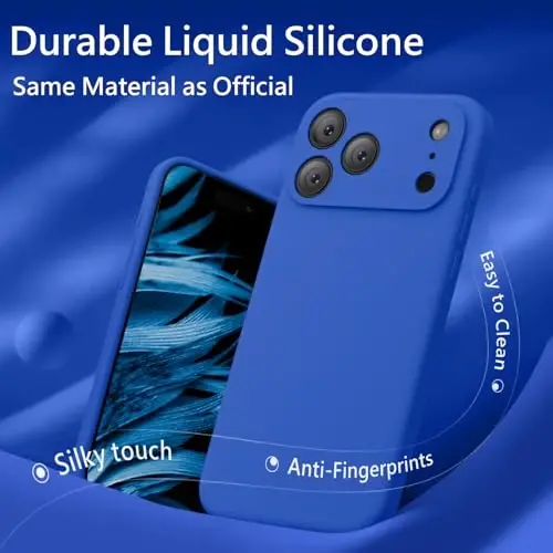 FireNova Magnetic for iPhone 17 Pro Case, Compatible with MagSafe, [Integrated Silicone Camera Control Button] [Camera Protection] Anti-Scratch Microfiber Lining Phone Case, 6.3