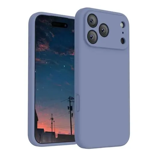 FireNova Magnetic for iPhone 17 Pro Case, Compatible with MagSafe, [Integrated Silicone Camera Control Button] [Camera Protection] Anti-Scratch Microfiber Lining Phone Case, 6.3